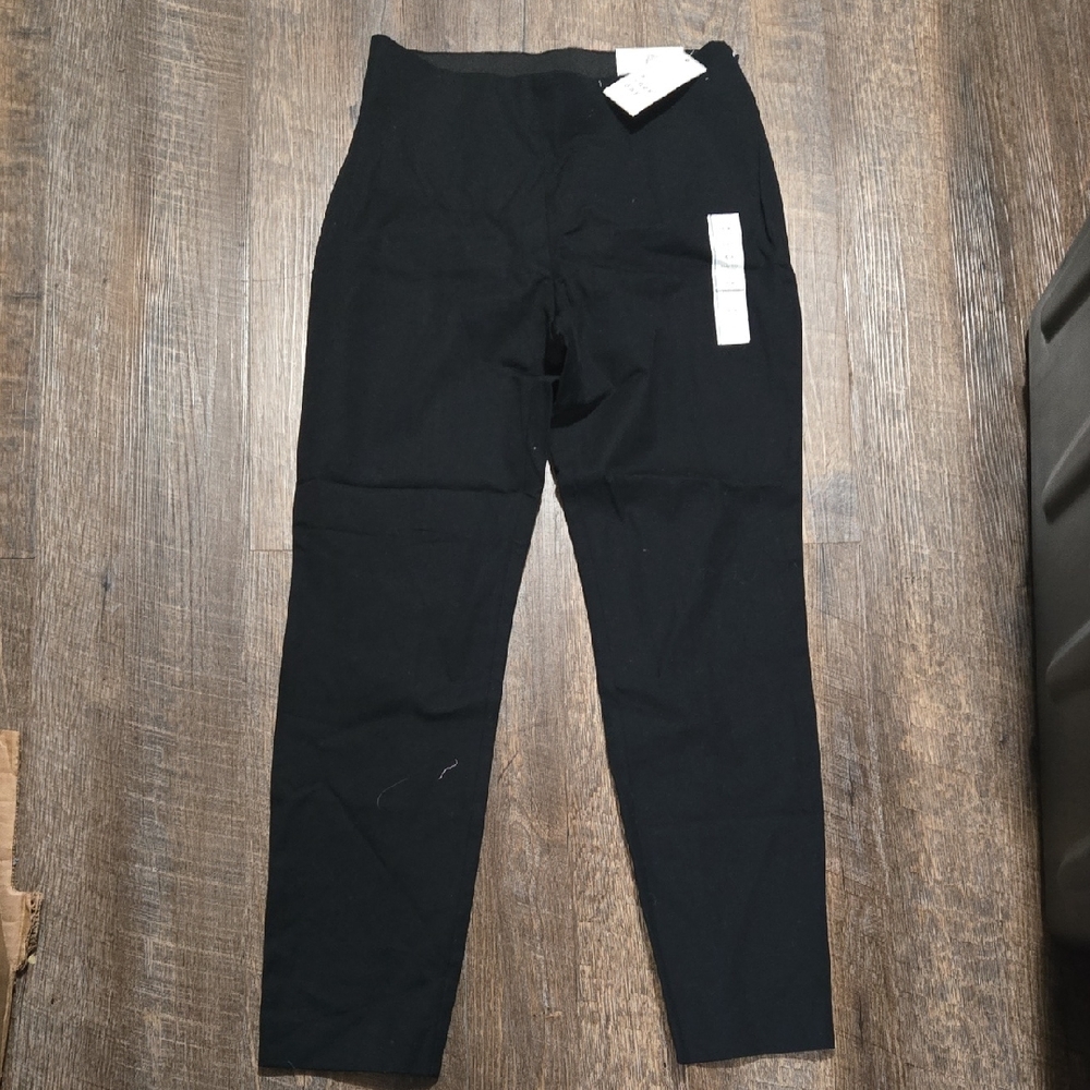 Womens Side Zip Skinny Ankle Dress Pant